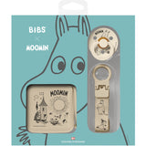 Bibs Vanilla Moomin Gave Sett Soothe & Go Latex Size 2