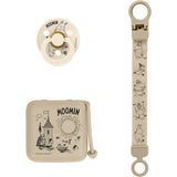 Bibs Vanilla Moomin Gave Sett Soothe & Go Latex Size 2