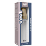 Bibs Vanilla GLOW Baby Flaske Round Silikon 1-Pack 270 Ml Medium Flow