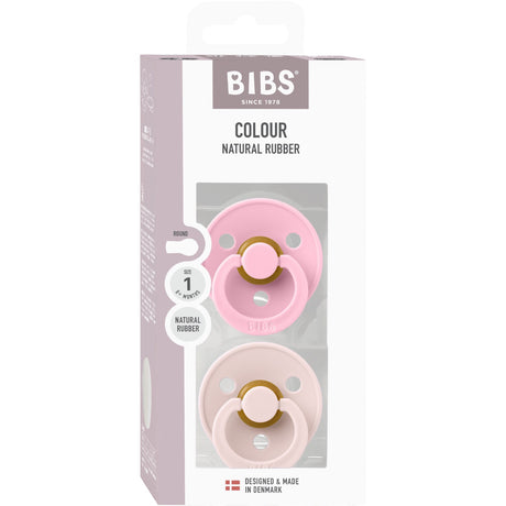 Bibs Petal / Baby Pink Smokk Colour 2-Pakning Latex