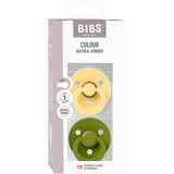 Bibs Pale Butter / Wasabi Smokk Colour 2-Pakning Latex