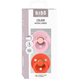 Bibs Baby Pink / Tango Smokk Colour 2-Pakning Latex