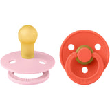 Bibs Baby Pink / Tango Smokk Colour 2-Pakning Latex