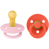 Bibs Baby Pink / Tango Smokk Colour 2-Pakning Latex