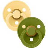 Bibs Pale Butter / Wasabi Smokk Colour 2-Pakning Latex