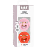 Bibs Baby Pink / Tango Smokk Colour 2-Pakning Latex