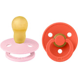Bibs Baby Pink / Tango Smokk Colour 2-Pakning Latex