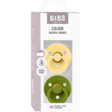 Bibs Pale Butter / Wasabi Smokk Colour 2-Pakning Latex