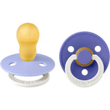Bibs Hush GLOW / Grape GLOW Smokk Colour 2-Pakning Latex