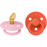 Bibs Baby Pink / Tango Smokk Colour 2-Pakning Anatomical Latex