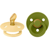 Bibs Pale Butter / Wasabi Smokk Colour 2-Pakning Anatomical Latex