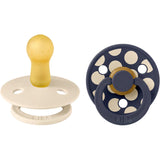 Bibs Ivory / Deep Space Smokk Studio Colour 2-Pakning Polka Mix Latex