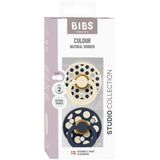 Bibs Ivory / Deep Space Smokk Studio Colour 2-Pakning Polka Mix Latex