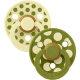 Bibs Luna / Wasabi Smokk Studio Colour 2-Pakning Polka Mix Latex