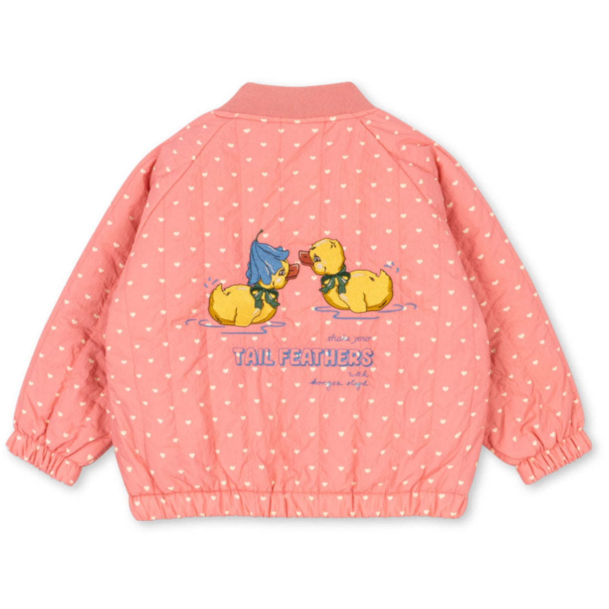 Konges Sløjd Coeur Feathers Juno Duckling Printed Bomber Jakke