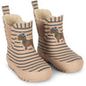 Konges Sløjd Stripe La Mer Roi Printed Rain Støvler