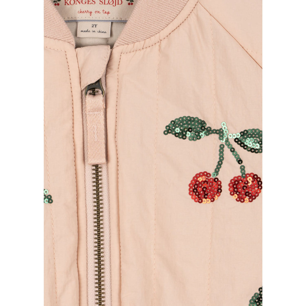 Konges Sløjd Cameo Rose Juno Paljet Bomber Jakke