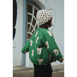 Konges Sløjd Dot Miao Verde Juno Printed Bomber Jakke