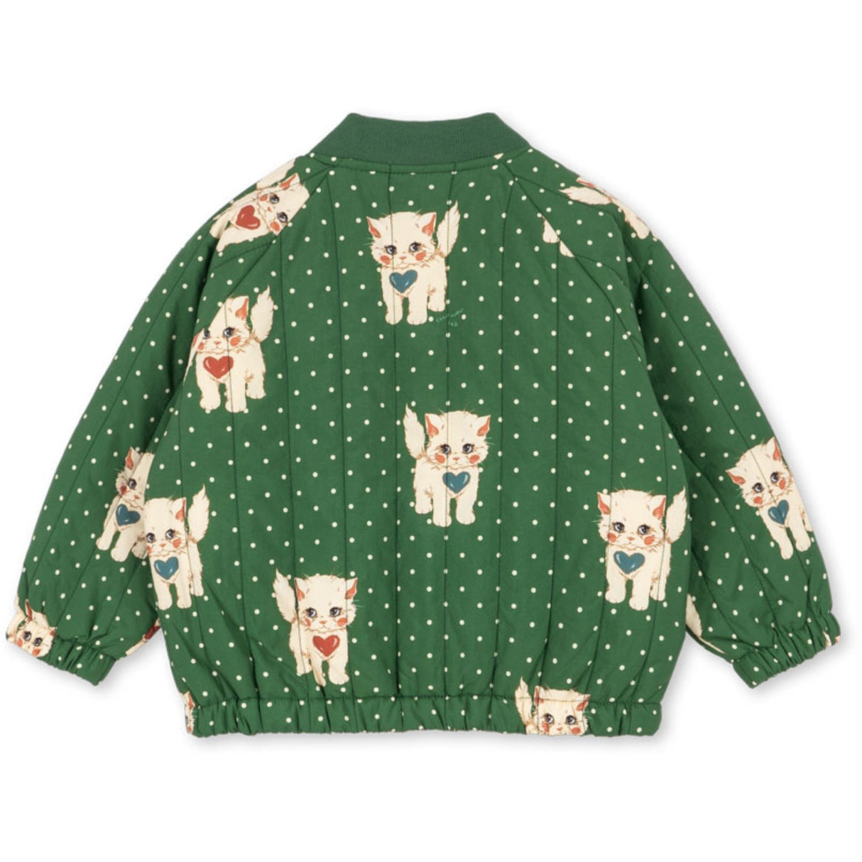 Konges Sløjd Dot Miao Verde Juno Printed Bomber Jakke