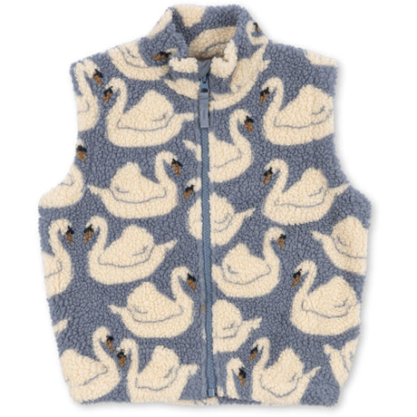 Konges Sløjd Swan Jody Teddybjørn Vest Grs