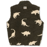 Konges Sløjd Dino Silhouette Jody Teddybjørn Vest Grs
