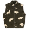 Konges Sløjd Dino Silhouette Jody Teddybjørn Vest Grs