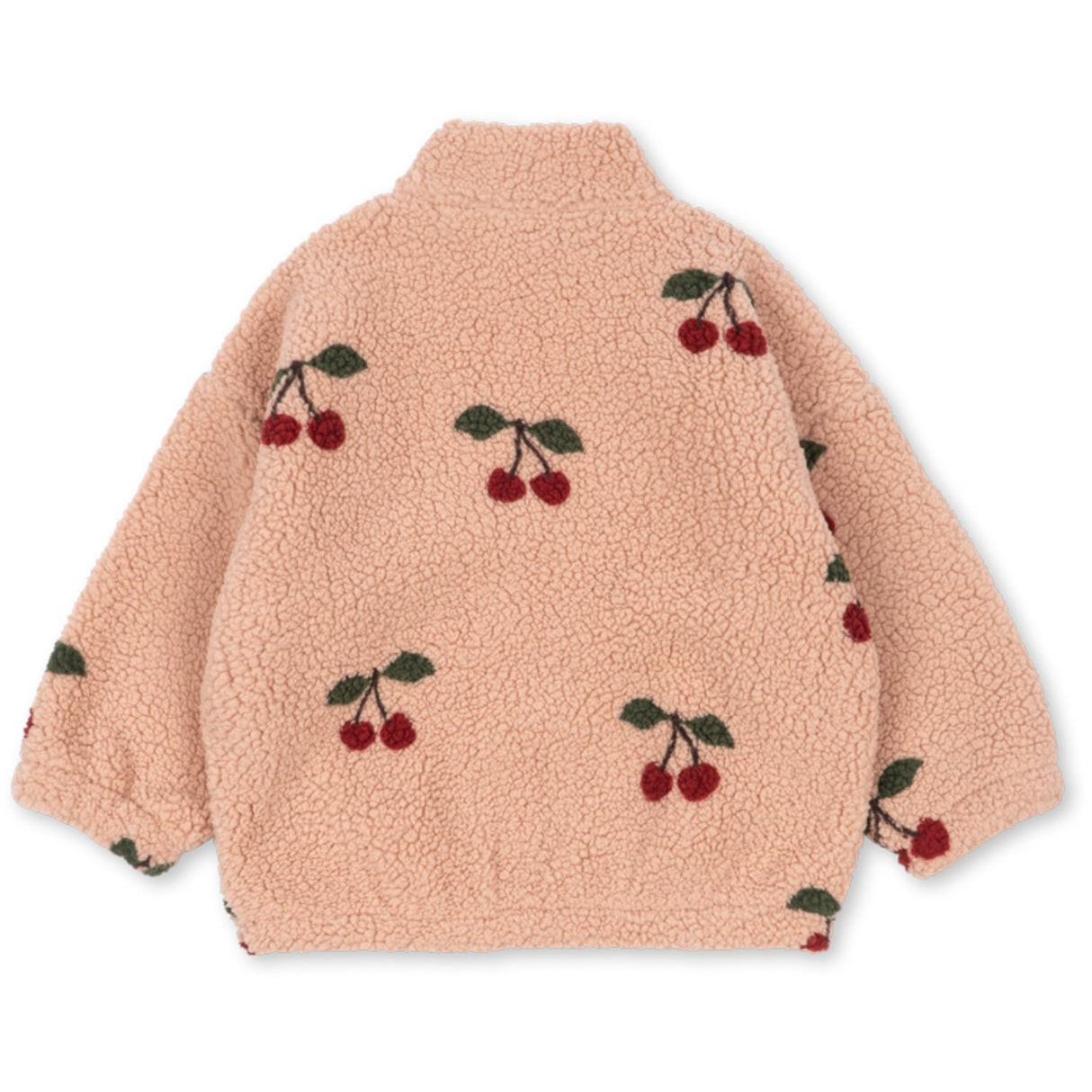 Konges Sløjd Ma Grande Cerise Blush Jody Teddybjørn Jakke Grs