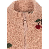 Konges Sløjd Ma Grande Cerise Blush Jody Teddybjørn Jakke Grs