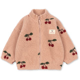 Konges Sløjd Ma Grande Cerise Blush Jody Teddybjørn Jakke Grs