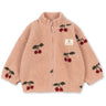 Konges Sløjd Ma Grande Cerise Blush Jody Teddybjørn Jakke Grs