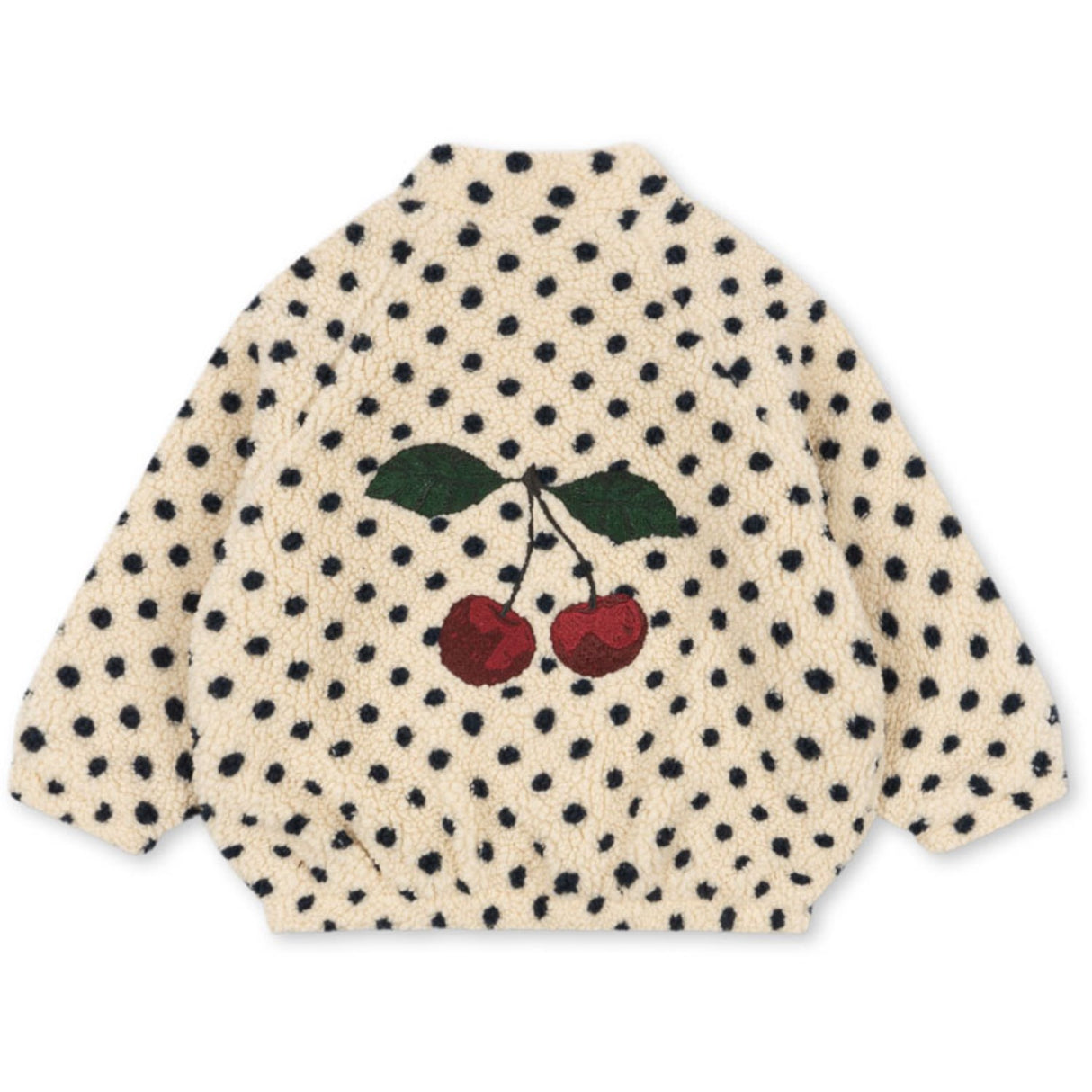 Konges Sløjd Dot Lumiere Jody Embroidery Teddybjørn Jakke Grs