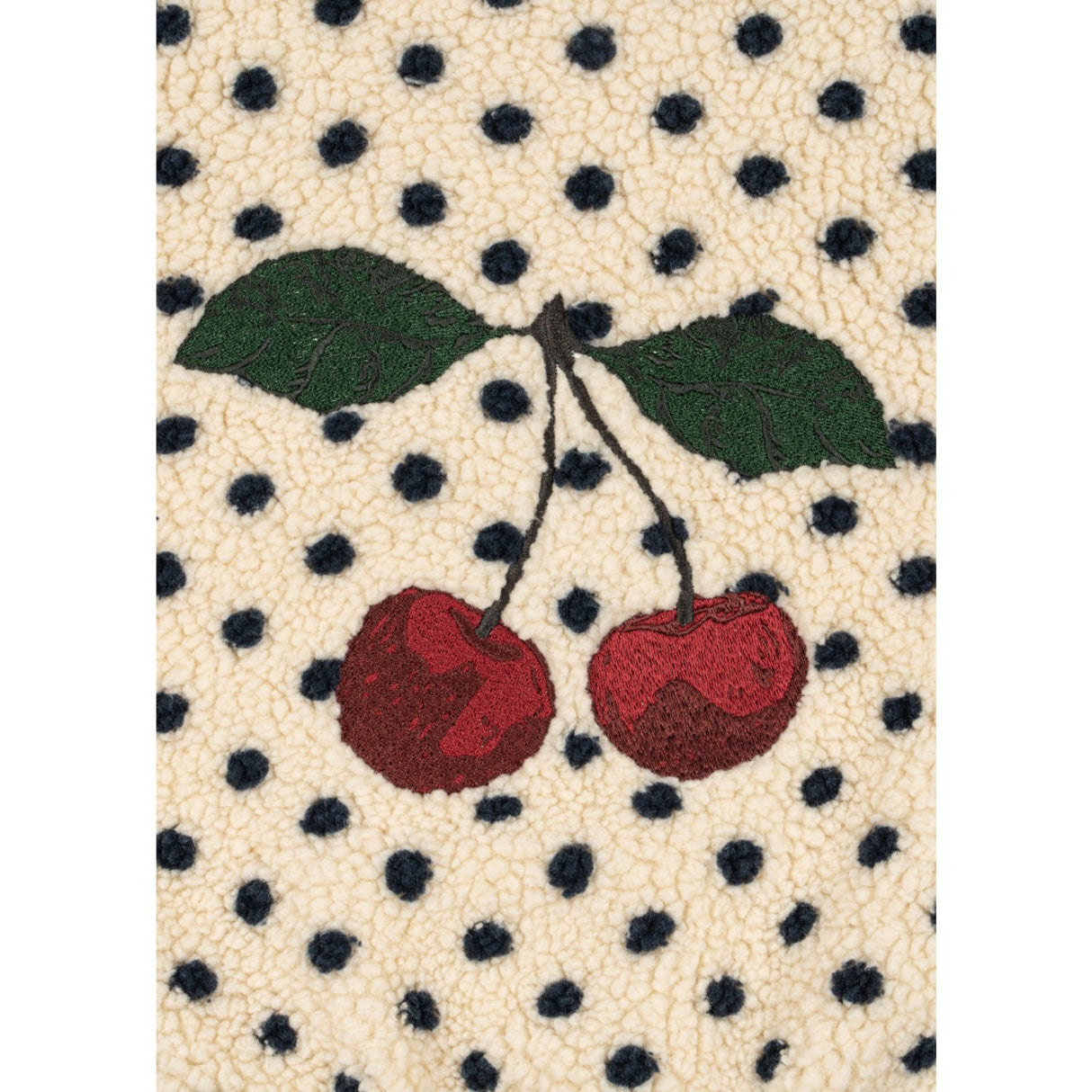 Konges Sløjd Dot Lumiere Jody Embroidery Teddybjørn Jakke Grs