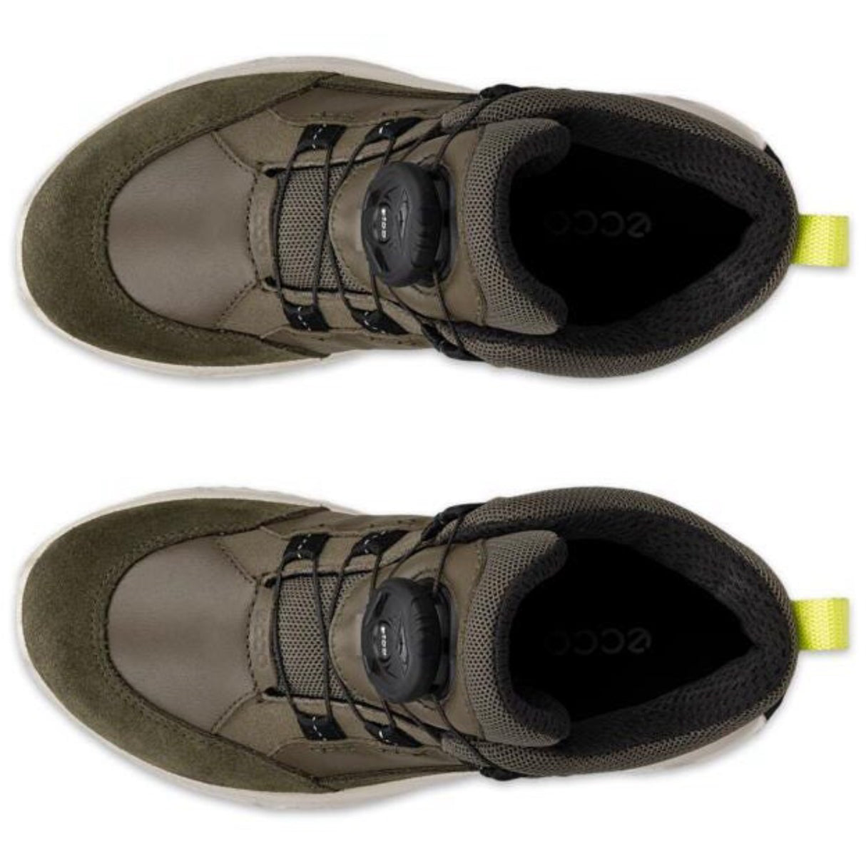 Ecco Tarmac/Lime Punch Receptor Xp K Atop Støvler