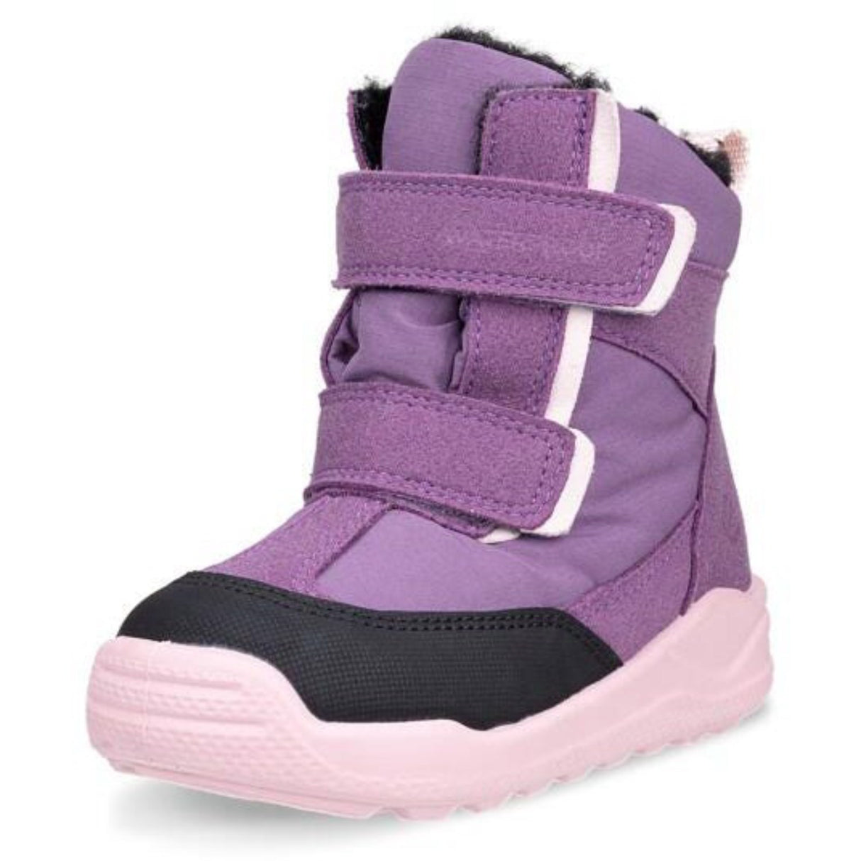Ecco Black/Grape/Grape/Pale Lilac Urban Mini 2Xvelcro Støvler