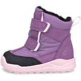 Ecco Black/Grape/Grape/Pale Lilac Urban Mini 2Xvelcro Støvler