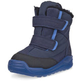 Ecco Black/Night Sky/Federal Blue Urban Mini 2Xvelcro Støvler