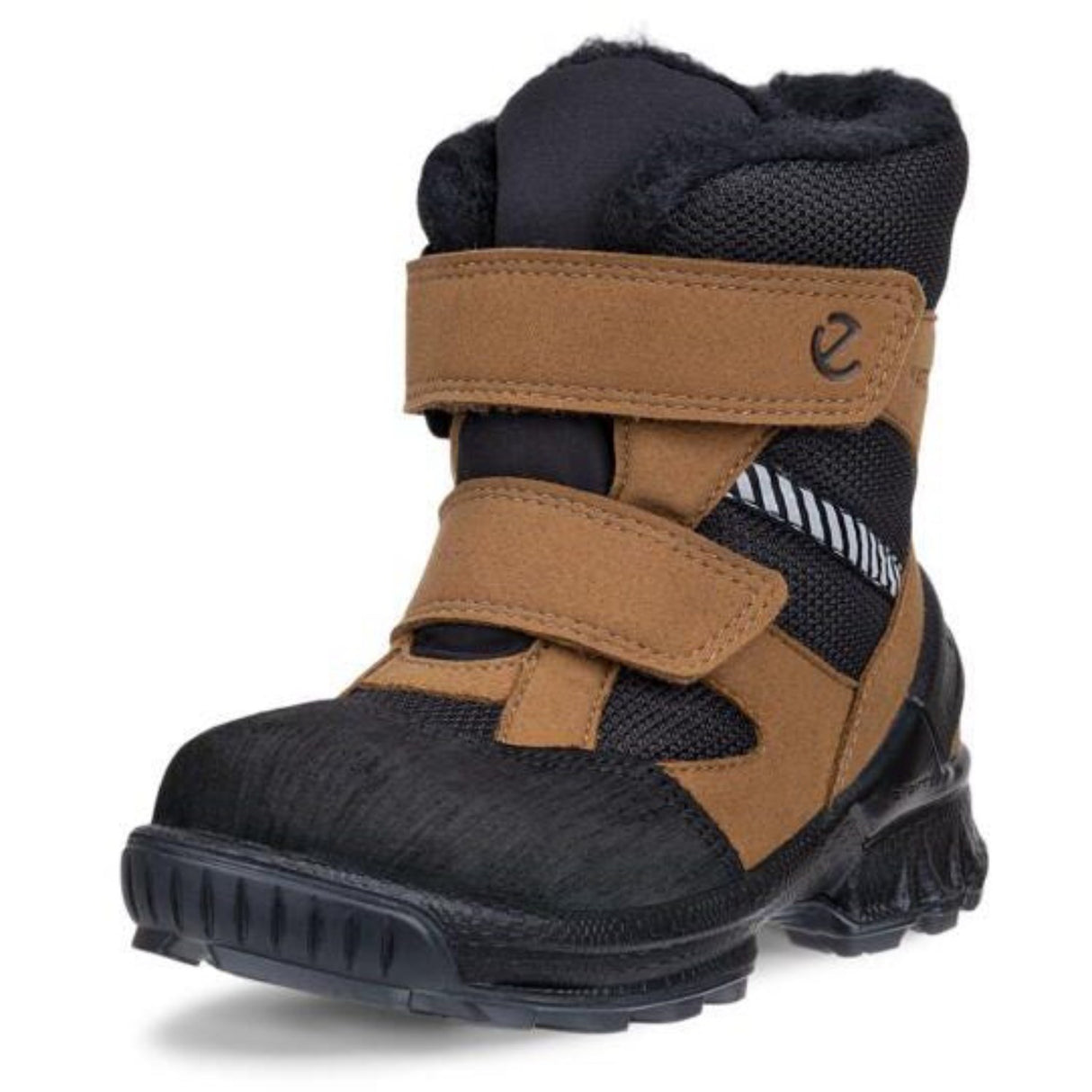 Ecco Black/Camel/Black Biom Hike I Højt Støvler 2X