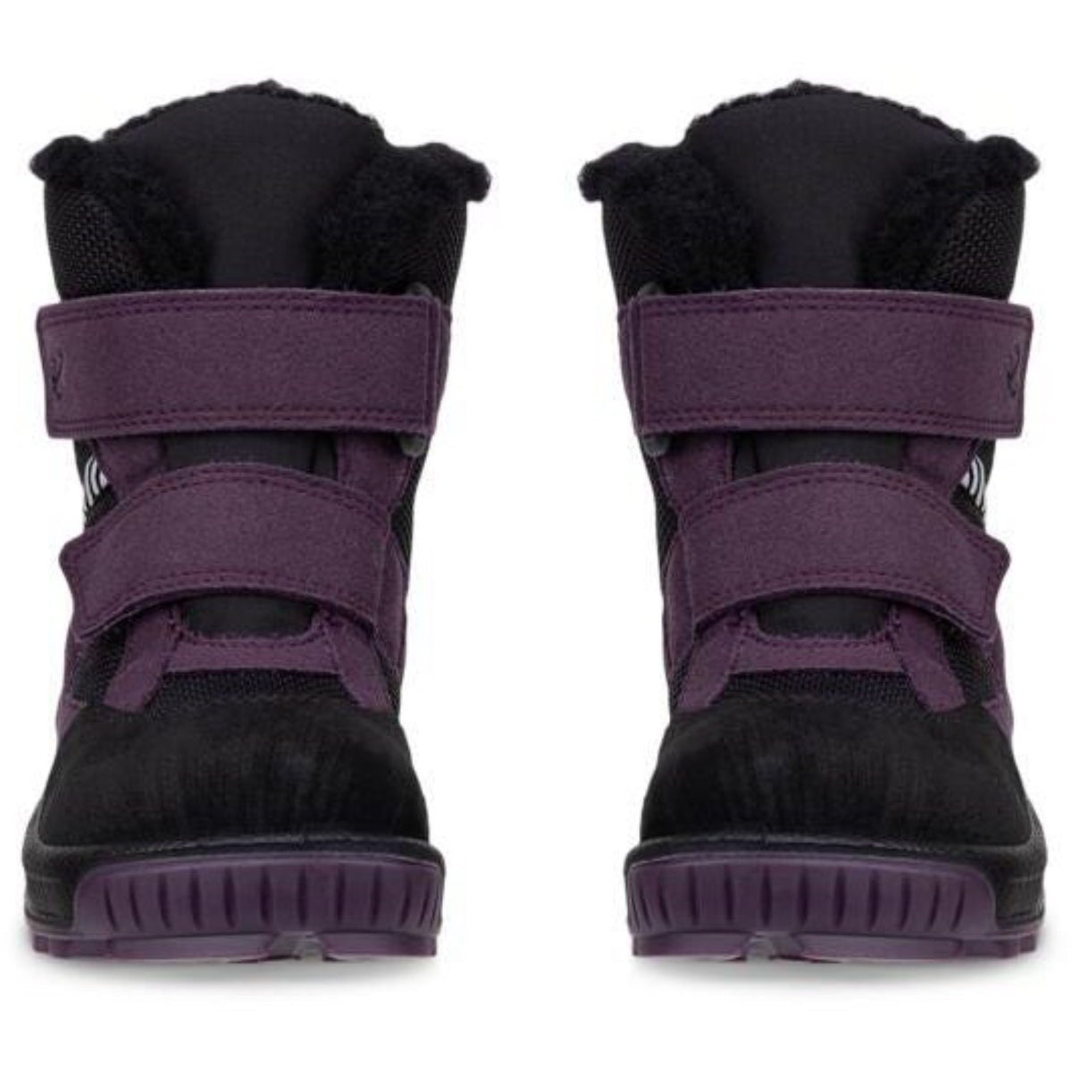 Ecco Black/Mauve/Black Biom Hike I Højt Støvler 2X