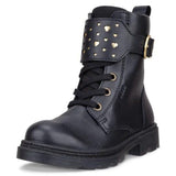 Ecco Black/Gold/Black Grainer K Wp Støvler