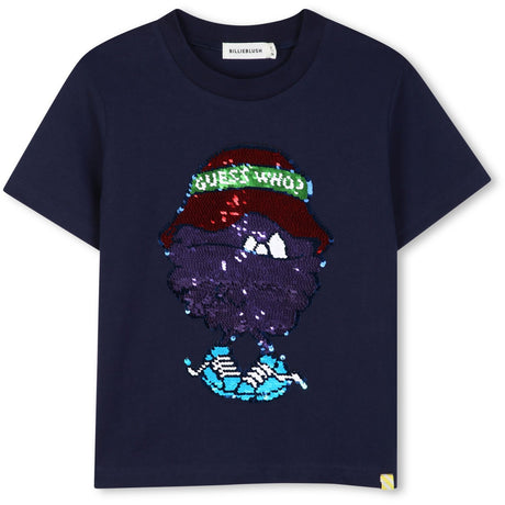 Billieblush Navy Kort Ermer Tee-Shirt