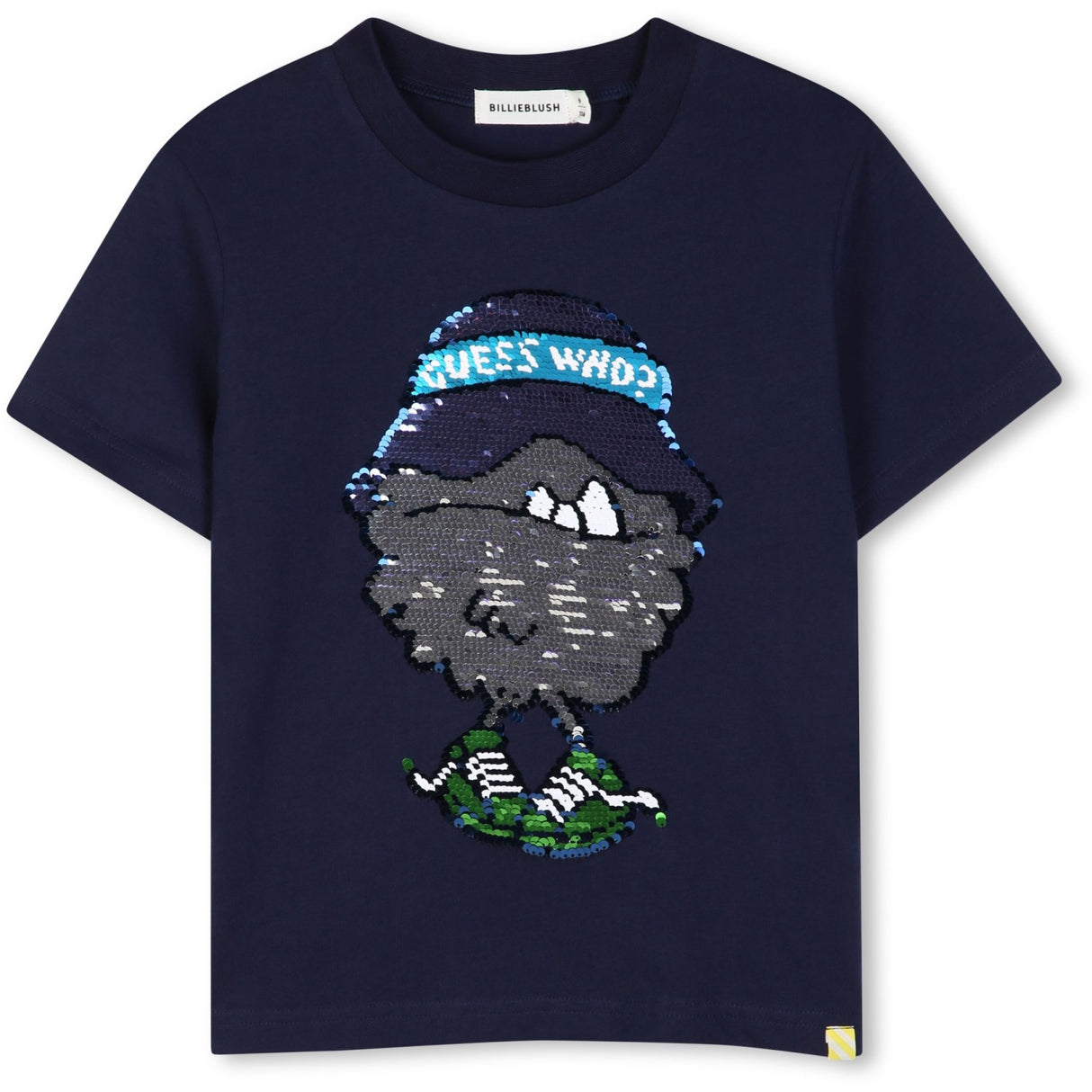 Billieblush Navy Kort Ermer Tee-Shirt