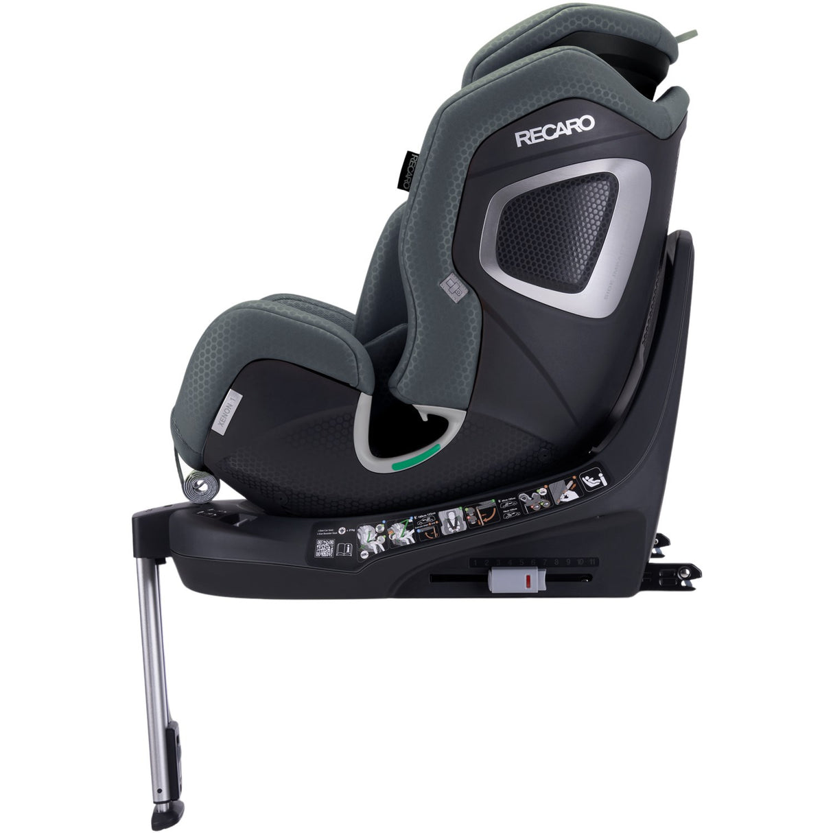 RECARO Gallant Grey Xenon 1 Kid Bil Sete