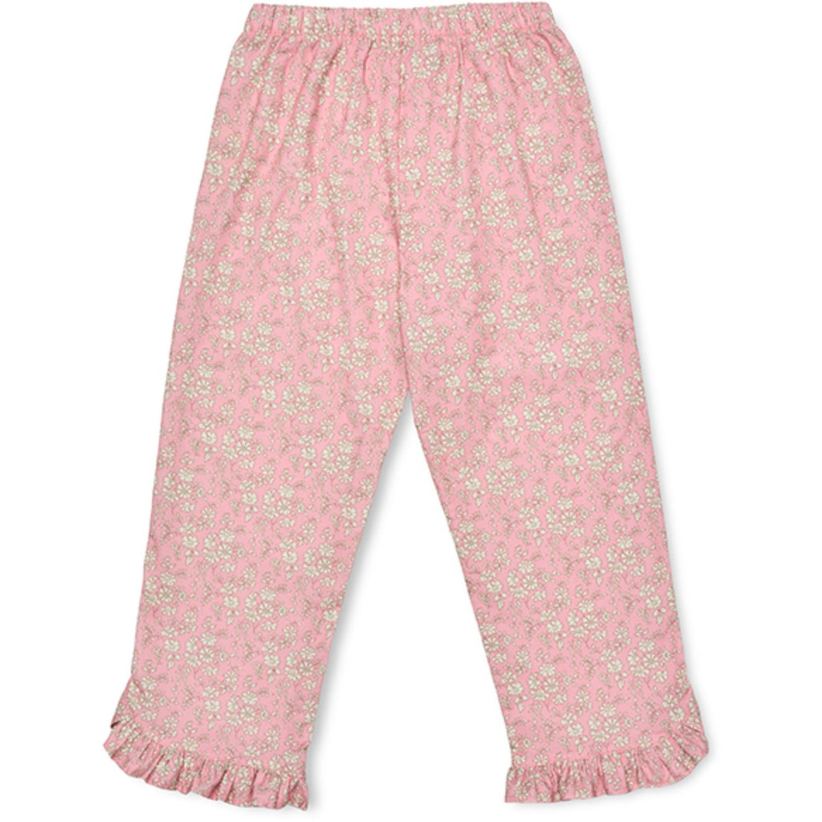 Lalaby Pink Flower Cord Lotte Bukser