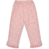 Lalaby Pink Flower Cord Lotte Bukser