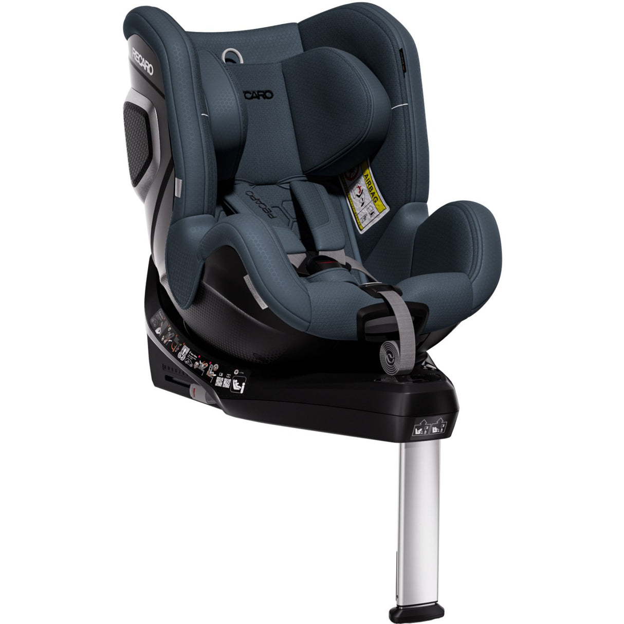 RECARO Gallant Grey Toron 1 Kid Bil Sete