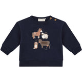Minymo Dark Sapphire Collegegenser Ls