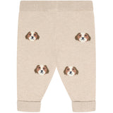 Minymo Beige Melange Bukser Strikk