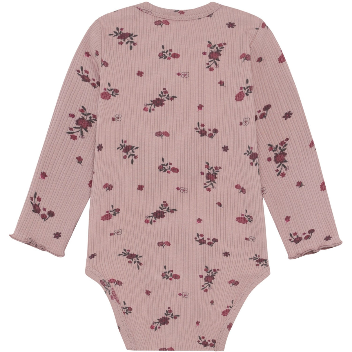 Minymo Fawn Body Ls Aop Rib