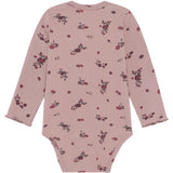 Minymo Fawn Body Ls Aop Rib