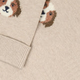 Minymo Beige Melange Bukser Strikk